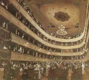 Gustav Klimt Auditorium of the old Burgtheater (mk20) painting